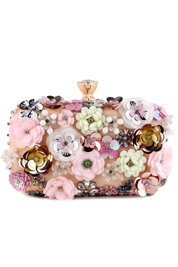 Pochette de dîner avec fleur